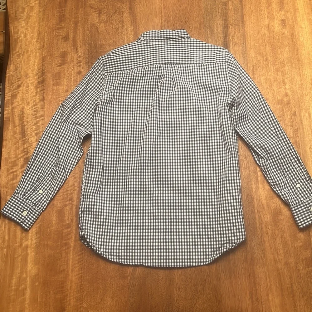 Big Boys button down Gingham shirt size 12